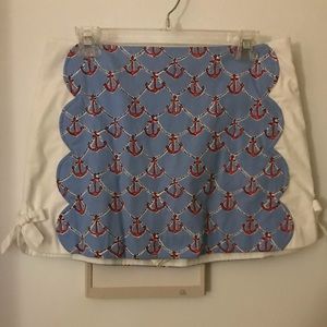 Anchor Pattern Lily Pulitzer Skort